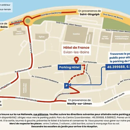 Hotel De France Contact-hotel 2*